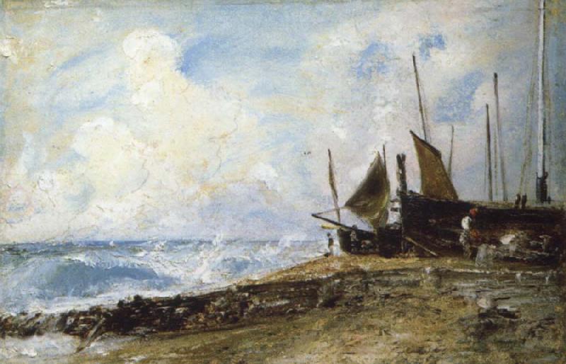 John Constable Brighton Beach Sweden oil painting art